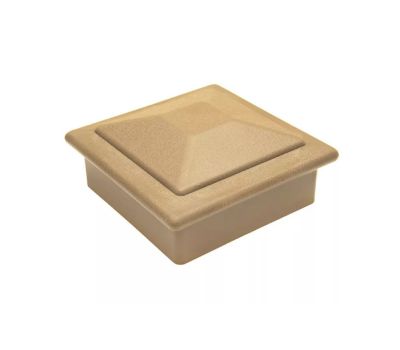 Крышка верхняя ПВХ для столба 100х100 Орех от производителя Deckart (Россия) по цене 293 р Крышка верхняя ПВХ для столба 100х100 Орех от производителя Deckart (Россия) по цене 293 р