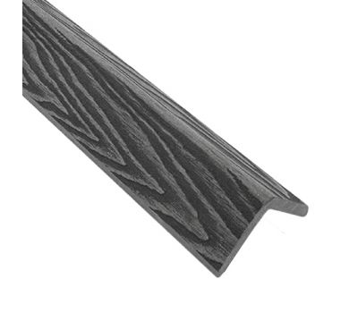 Уголок ДПК Wood-Х 50х50.3D Серый от производителя EasyDecking по цене 380 р Уголок ДПК Wood-Х 50х50.3D Серый от производителя EasyDecking по цене 380 р