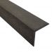 Уголок из ДПК Euro 50х50х3000 Антрацит от производителя  Latitudo по цене 250 р