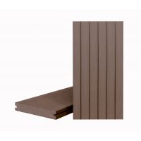 Террасная доска КЛАССИК полнотелая с пазом Тик Киото