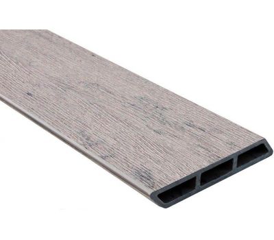 Доска ДПК 3D Ромбус Storm Серый микс от производителя  OutDoor по цене 526 р