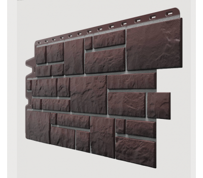 Фасадные панели (цокольный сайдинг) , Burg (камень), Erdburg Земляной от производителя  Docke по цене 582 р