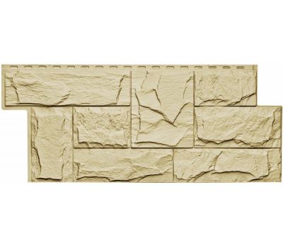 Фасадные панели СЕРИЯ Гранит Леон - Желтый от производителя  Т-сайдинг по цене 580 р