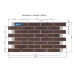 Фасадная Loft Brick Masala от производителя Термопанели Аляска по цене 1 950 р Фасадная Loft Brick Masala от производителя Термопанели Аляска по цене 1 950 р