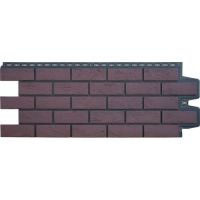 Фасадные панели Cостаренный кирпич Элит Каштан чёрный ШОВ Фасадные панели Cостаренный кирпич Элит Каштан чёрный ШОВ