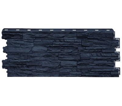 Цокольный сайдинг «Сланец» Графитовый от производителя Nordside по цене 557 р Цокольный сайдинг «Сланец» Графитовый от производителя Nordside по цене 557 р