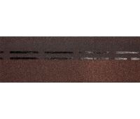 Коньково-карнизная черепица PIE STANDARD - Коричневый