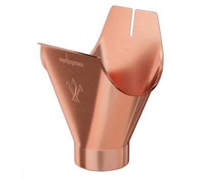 Воронка желоба Медь 125/90 от производителя  Aquasystem по цене 3 709 р