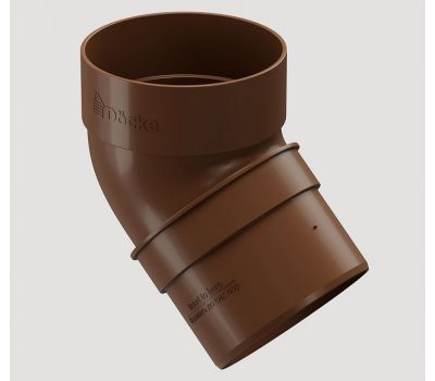 Колено трубы 45° Светло-коричневый от производителя  Docke по цене 210 р