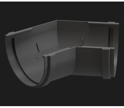 Угол желоба универсал 135˚ Premium Графит от производителя  Docke по цене 1 206 р