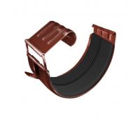 Соединитель для желоба Кирпичный (RAL 8004)