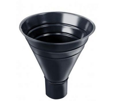 Воронка водосборная Серый (RAL 7024) от производителя Grand Line по цене 2 600 р Воронка водосборная Серый (RAL 7024) от производителя Grand Line по цене 2 600 р